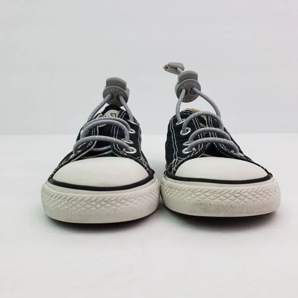 Converse Chuck Taylor All Star Baby Toddler Size 6 Black White Low Sneaker Shoes